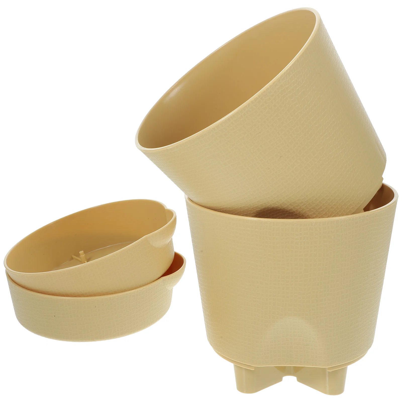 

Automatic Water Absorbent Flower Pot Indoor Planter Large Garden Wall Plants Storage Self Decorate