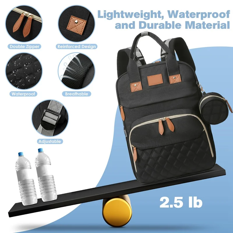 【OFF-SHELF】حقيبة ظهر قابلة للطي للأطفال متعددة الوظائف وقابلة للطي مع تغيير #5