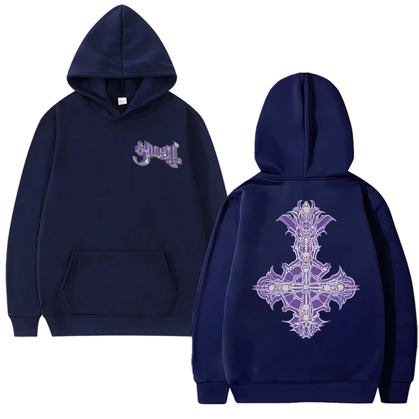 Hot Sale Ghost Skeletour World Tour 2025 New in Album streetwear Men women hip hop Hoodie Unisex Fleece Long sleeve Sweatshirt