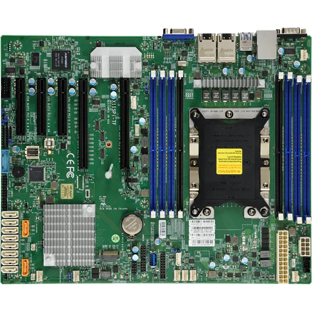 X11SPi-TF For Supermicro Single-channel Server Motherboard Dual 10G Ethernet Port C622 Chip M.2 IPMI LGA3647