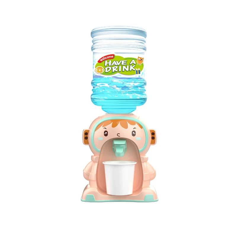 Cartoon Mini Water Dispenser Baby Toy Drinking Water Cooler Lifelike Cute Children Cosplsy Props Home Decoration