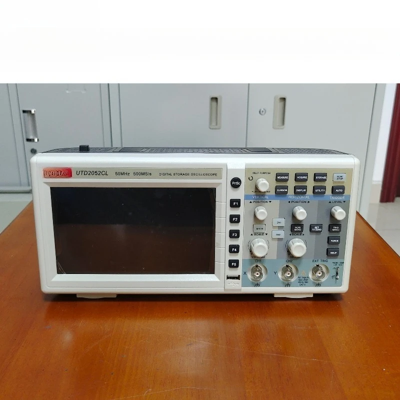 UTD2052CL digital storage oscilloscope, dual channel 50MHz bandwidth