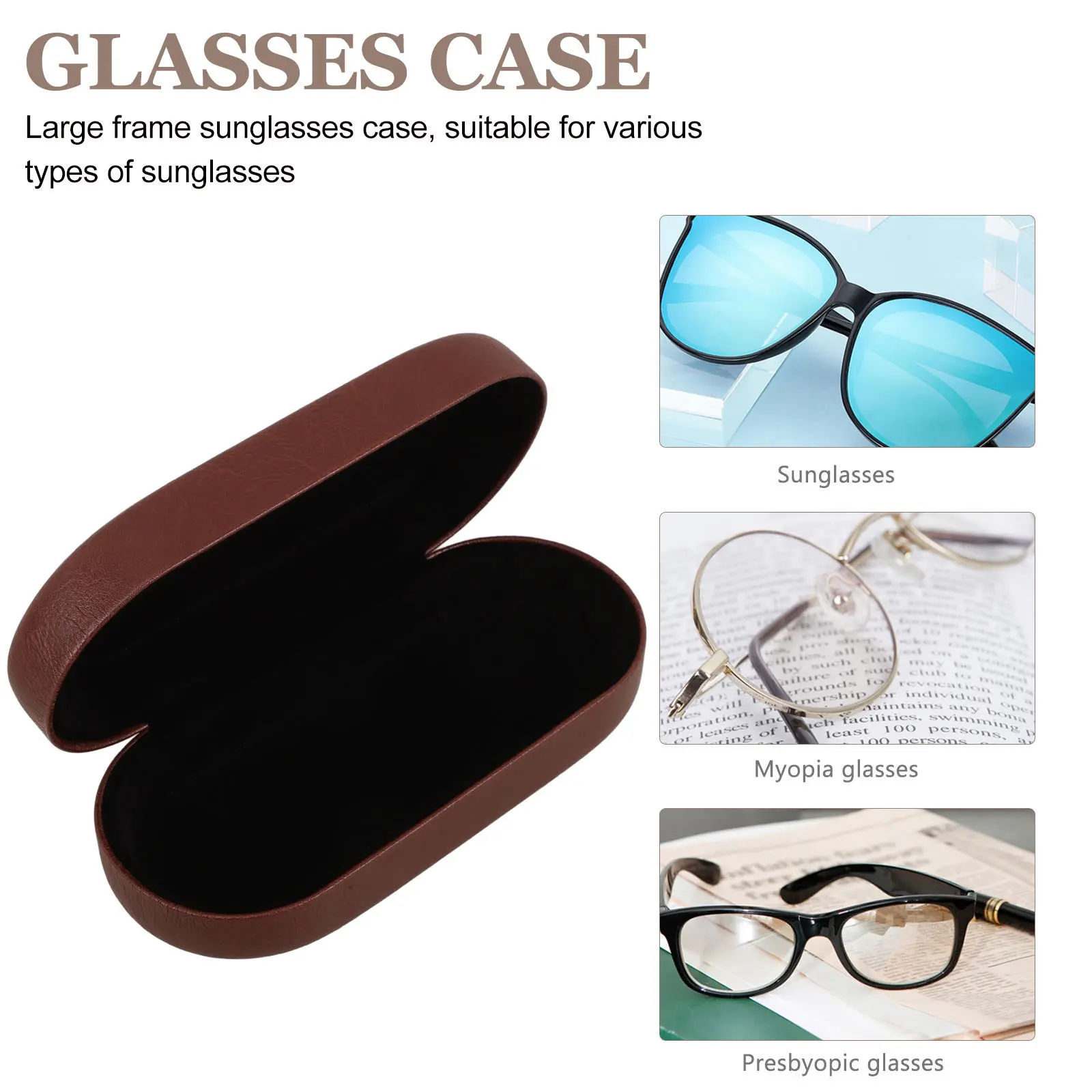 

Glasses Case Hard Shell Eyeglass Case Glasses Holder Pocket Portable Sunglasses Protector Eye Glasses And Sunglasses storage box