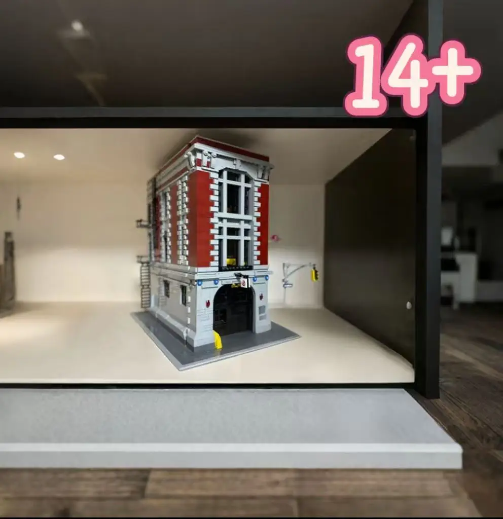 

2026 New 4634PCS Compatible with 75827 Fire Headquarters Building Model Bricks Home Decoration Desktop Decorations Adult Childre