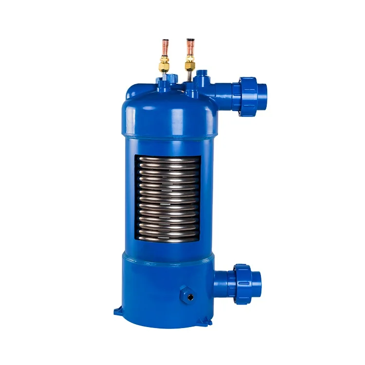 

MHTA-15 Titanium PVC Condenser 47KW 160000BTU Inverter Swimming Pool Heat Pump with Heat Exchanger
