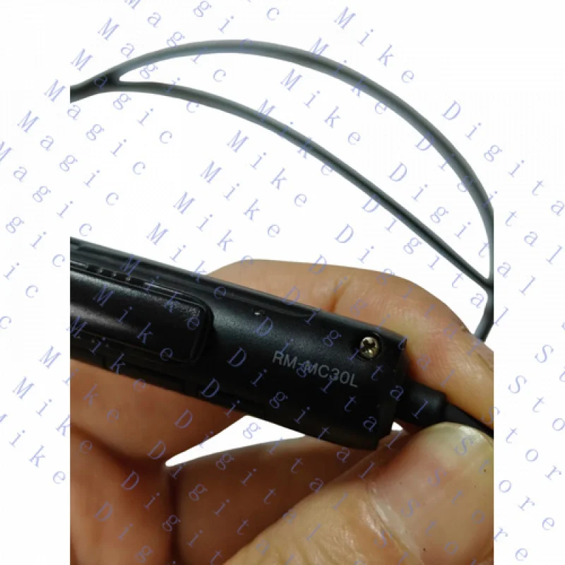 UU 80NEW جهاز التحكم عن بعد RM-MC30L لسوني وكمان MiniDisc - أسود #3