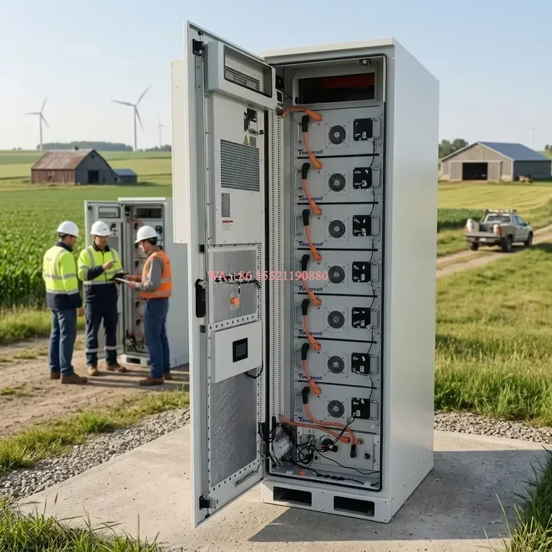WMWMNU for Factory Direct 100kWh 112kWh Commercial Energy Storage System IP55 Outdoor Cabinet with Air Cooling Heating System