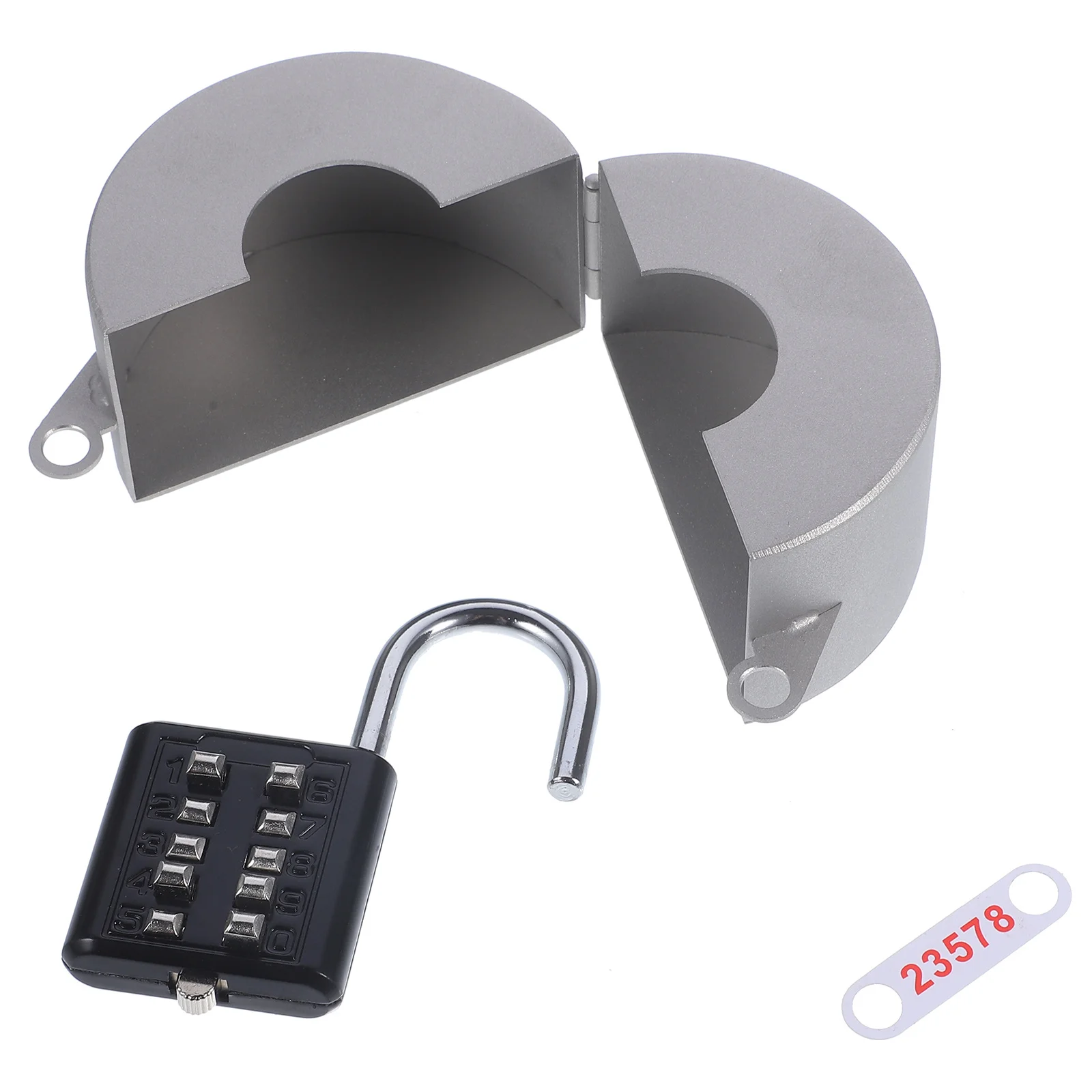 1 ensemble de serrures de robinet d'eau, couvercle de robinet d'extérieur, Protection antivol, Construction robuste, pratique et Durable pour les jardins et les maisons