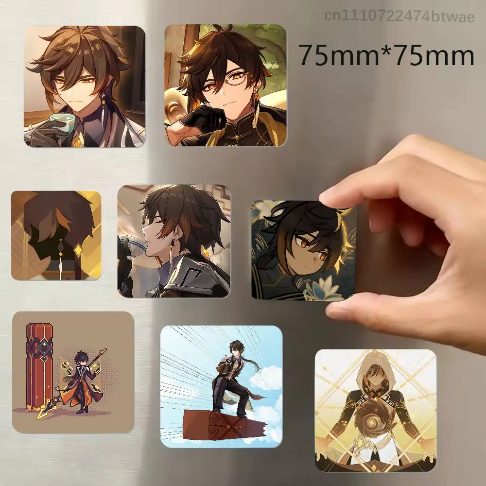 Genshin Impact Z-Zhongli Refrigerator Magnets, the Perfect Choice for Home, Create a Warm and Cozy Home Decor Gift