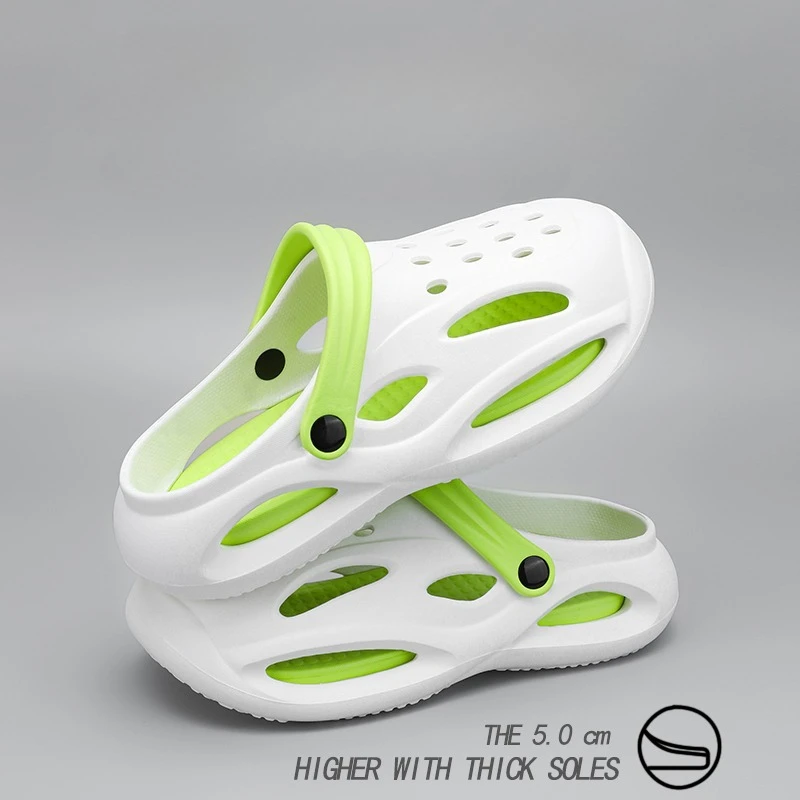 

Platform Sandals EVA Slippers Men Shoes Flat Sandals Garden Man Summer Sandals New Male Sneakers Outdoor Flip Flops Home Clogs