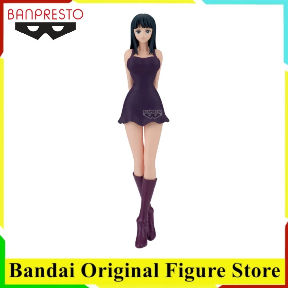 Figura de Acción Original Banpresto de Nico Robin de One Piece, Glitter & Glamours Cafe Nido, Modelo de PVC, Colección Figuarts