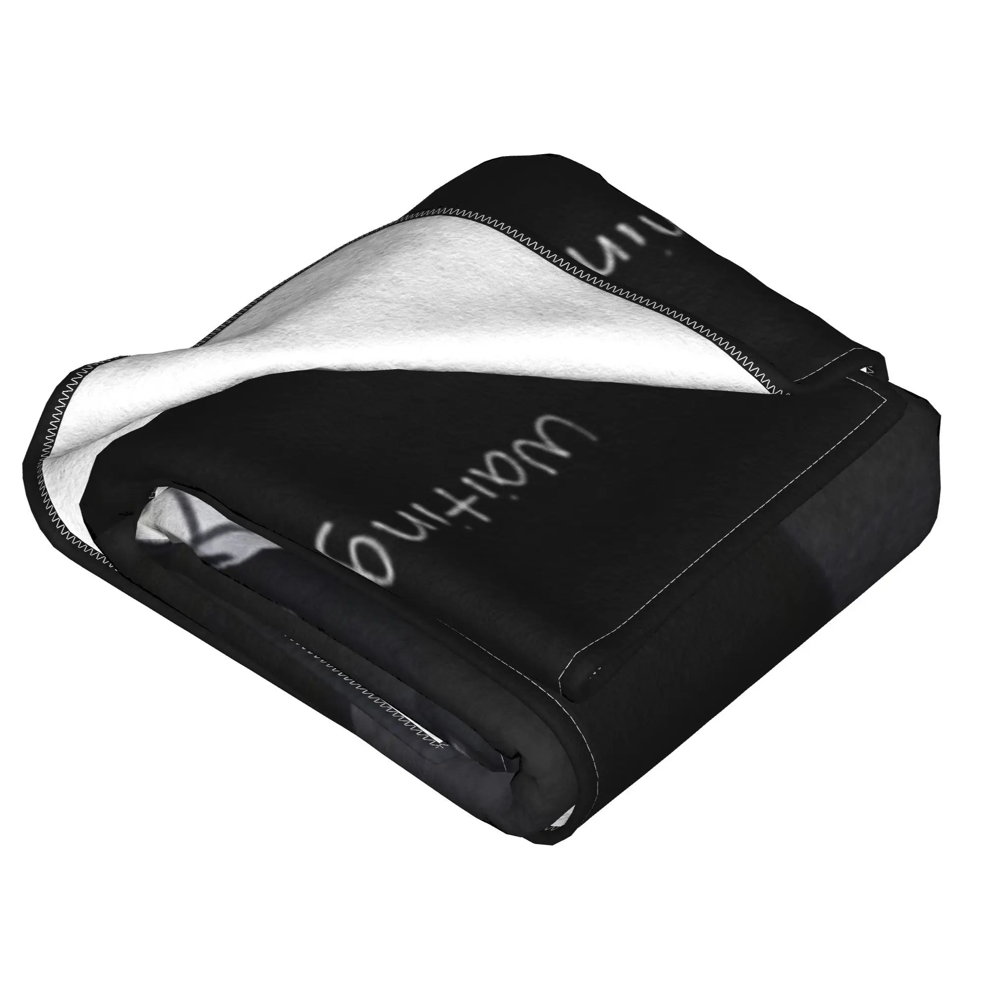 Omori Basil Anime Game Blankets الفانيلا مضحك تنفس رمي بطانية لغطاء ربيع الخريف، #4