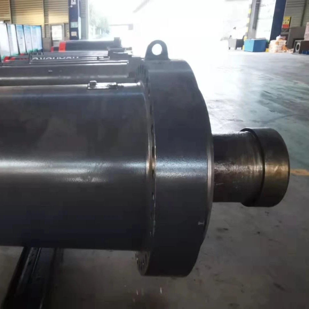 cylinder body with flange type hydraulic cylinder