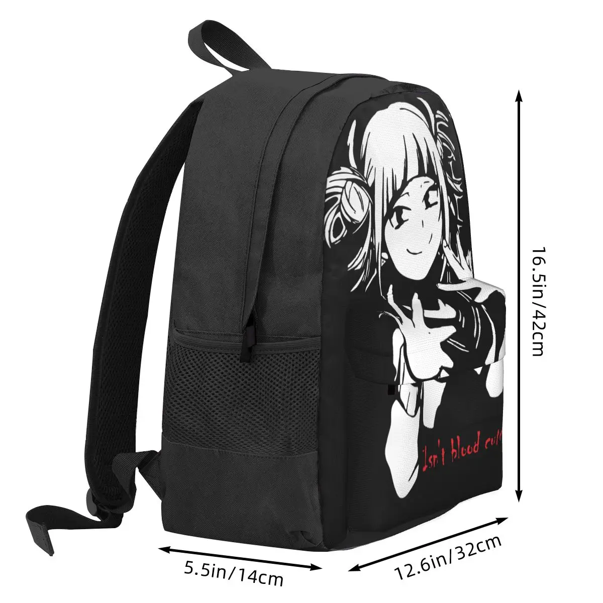 Himiko Toga Fan Art My Hero Academia Women Backpack Classical Student School Bag Kawaii Laptop Rucksack Boys Girls Rucksack