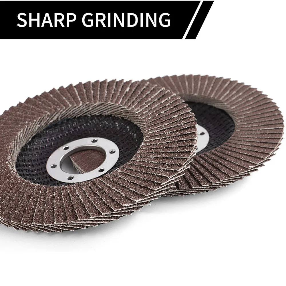 115mm 4,5 zoll T29 Professionelle Flap Discs Schleifen Räder Schleif Scheiben Für Winkel Grinder 40-320 Grit 2-10Pac – Detail 8
