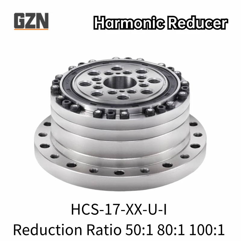 

1PCS HCS 17-50 80 100 Harmonic Reducer Robot Joint Drive Vertical Servo Hard Tooth Cup Reducer CSF/CSG17