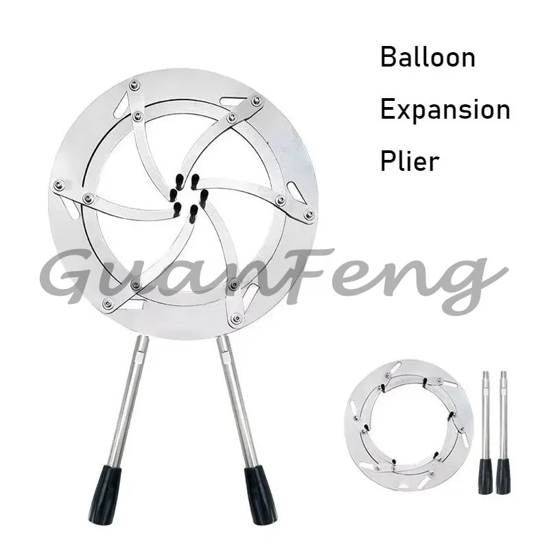 DIY wedding party balloon filling machine round stainless steel expansion pliers