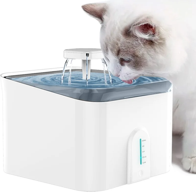 

Intelligent Water Dispenser For Pets Electric Live Water Circulating Filter Automatic Water Feeder For Dogs