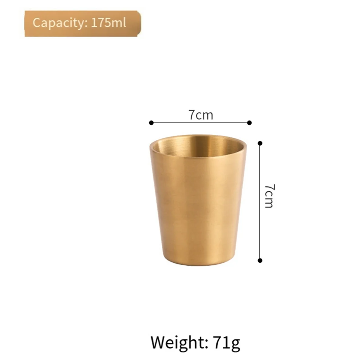 3Pcs Stainless Steel 304 Cup Outdoor Gear Stackable Cup Camping Cups Metal Coffee Travel Cup Sets Portable Drink-Ware,A