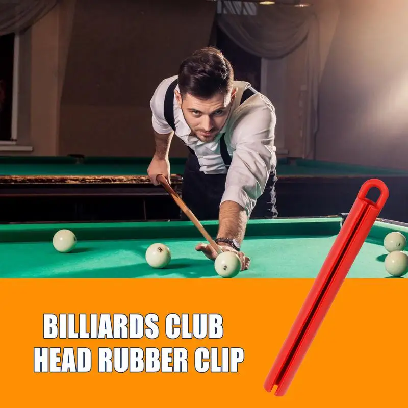 Billiard Cue Hanger Clip Storage Clips Cue Holder Clips Cue Stick Holder Billiard Cue Hangers Rubber Locating Clips Billiard