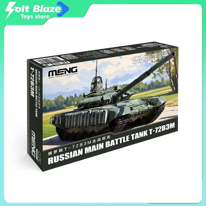 

MENG 72-007 1/72 Русский T-72B3M Основный боевой танк Статуя из ПВХ Модель Комплект Коллекция мальчиков Коллекция комнаты Дисплей Модель Мальчик Игрушки на день рождения Подарки