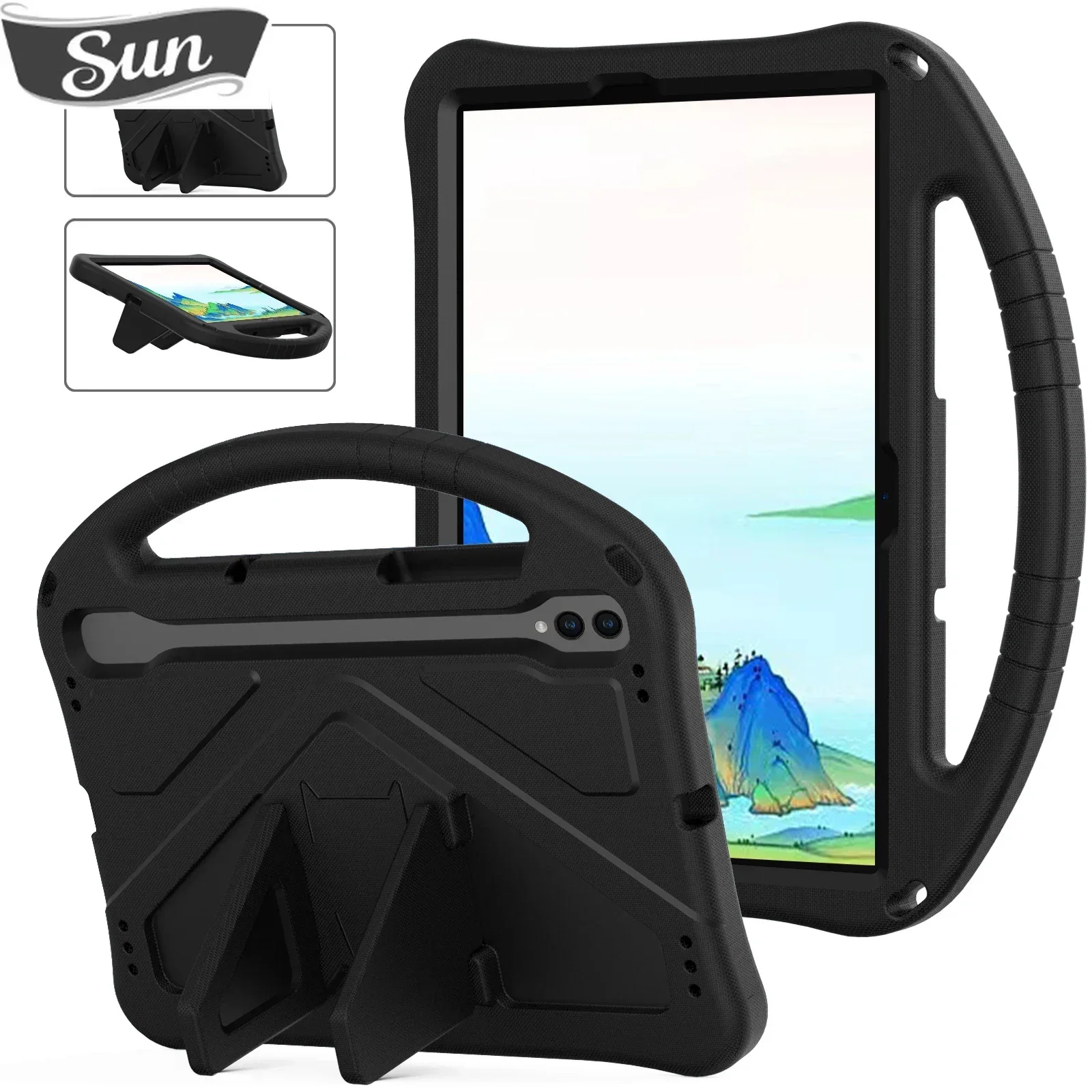 

Kids case for Samsung Galaxy tab S6 10.5 T860 T865 Galaxy Tab S6 lite 10.4 P610 P615 P613 ShockProof EVA Full Body Stand Funda