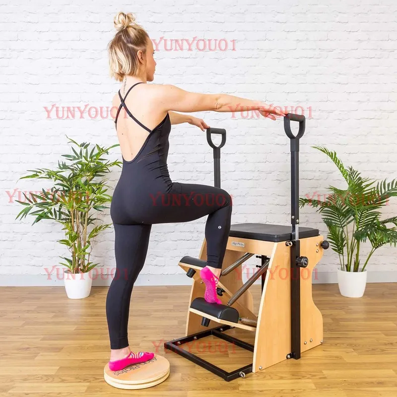 Solid Wood Pilates Rotating Di - Pilates Yoga Stretching review and price