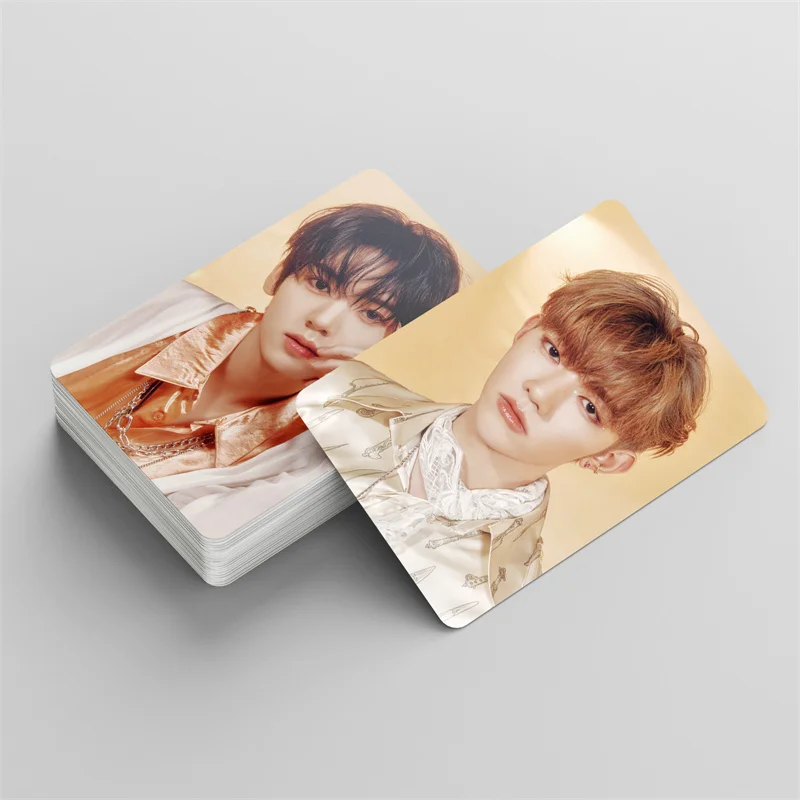 Kpop 55pcs/set ZB1 Album Yura Yura - Fateful Flower LOMO Card KIM TAERAE SUNG HANBIN ZHANGHAO KIM JIWOONG Postcard Photo Card