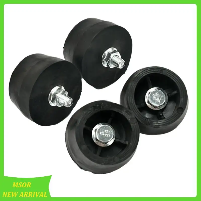 

Doings!M8 Rubber Studs Shock-Absorber Anti-Vibration Isolator Mounts, Rubber Cylindrical Vibration Isolation Mount