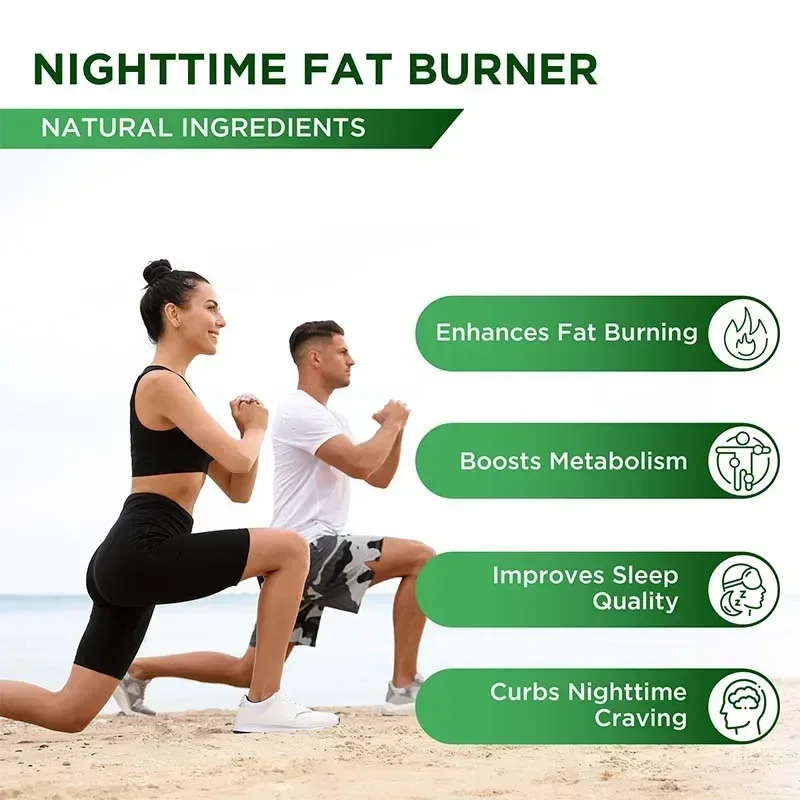 Nighttime Weight Loss Supplements - Night Fat Burning, Detox, Slimming, Appetite Suppressant, Weight Management