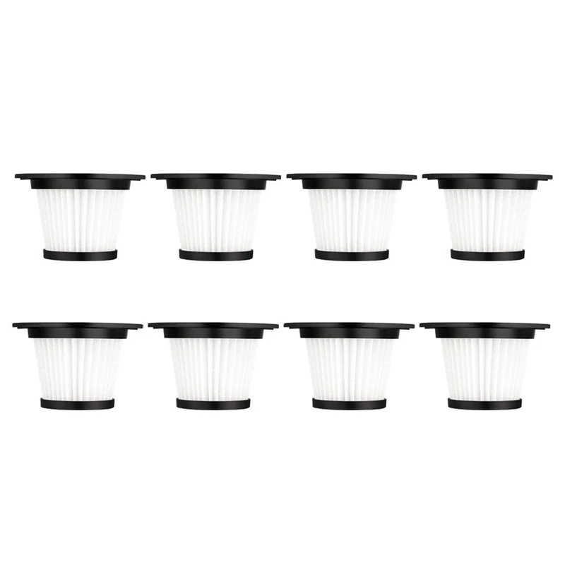Elementos filtrantes de filtro HEPA, repuestos de aspiradora para Dibea T6 C17 T1, 8 Uds.