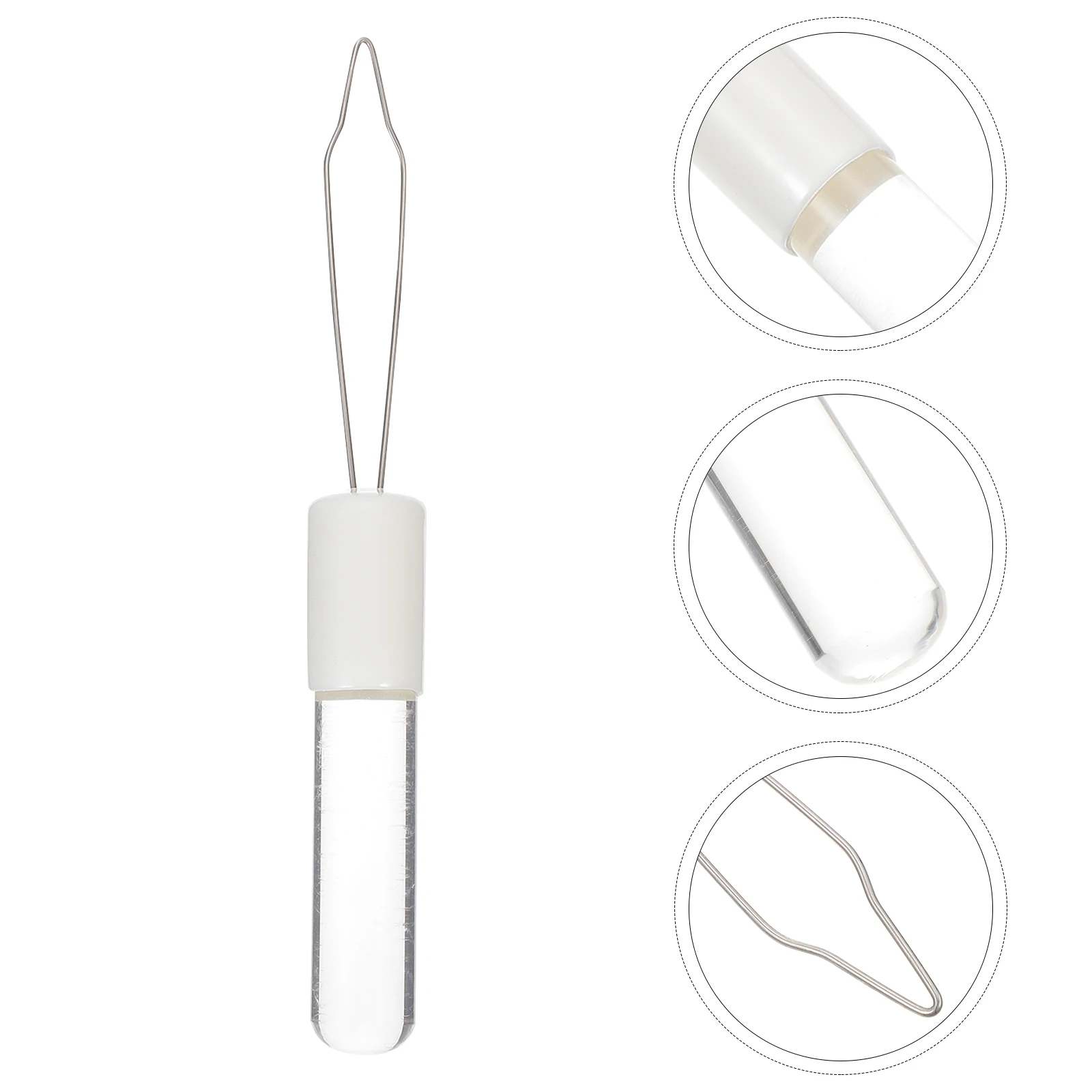 

2pcs Button Threader Tool Elderly Fixer Coat Shirts Steel Dressing Aid Pants Assistance Hook Seniors Zipper Dresses Portable