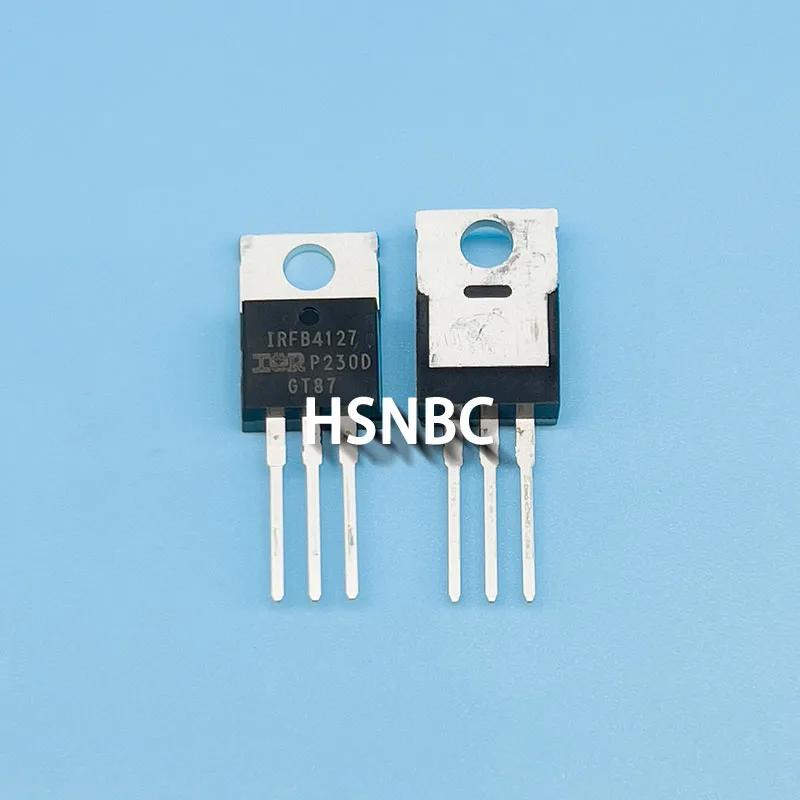 10Pcs/Lot IRFB4127 IRFB4127PBF TO-220 76A 200V MOSFET N-channel Power Transistor 100% New Imported Original