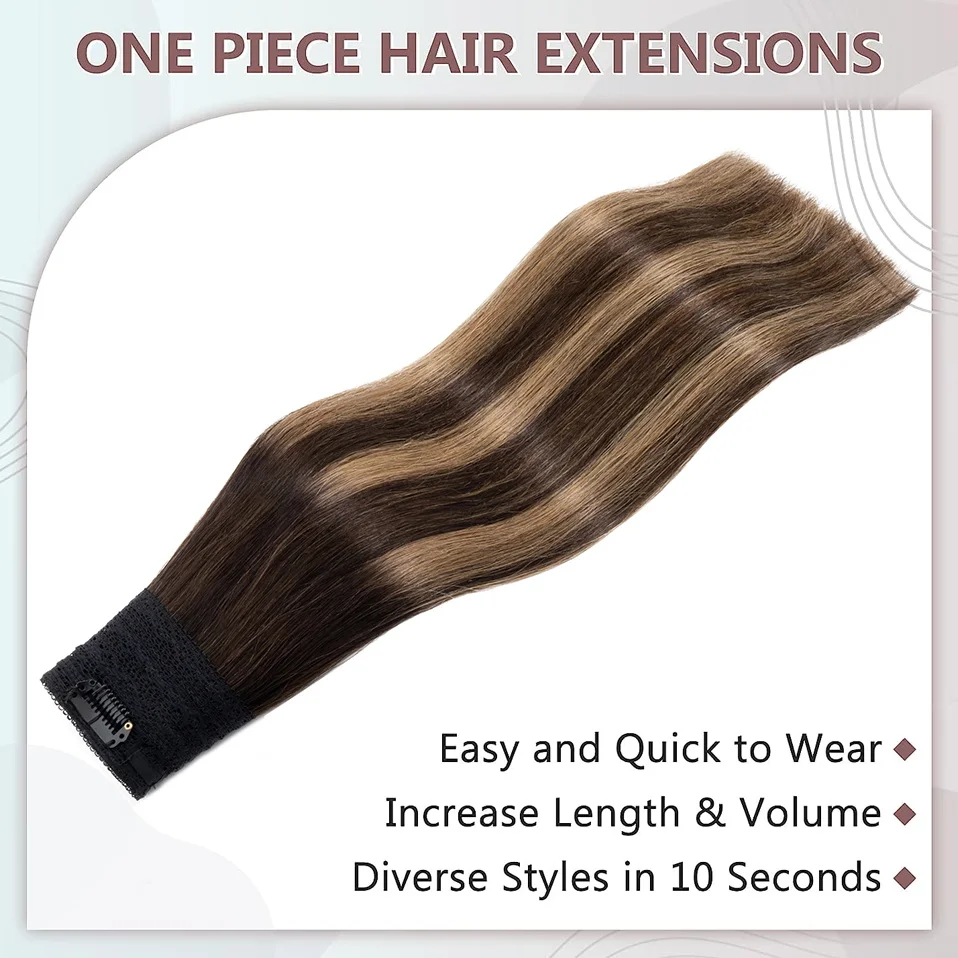 سيجو 70 جرام-110 جرام سلك وصلات شعر شعر بشري حقيقي هيربيسي لكامل الرأس مع مشبك خيط صنارة الصيد غير مرئي في وصلة شعر