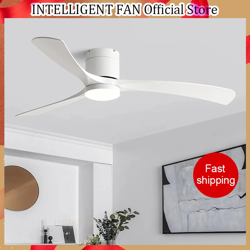 38Inch Low Floor Fan Lights Room Restaurant Modern Simplicity DC Remote Control Indoor Ceiling Fan 110V 220V Electric Fans