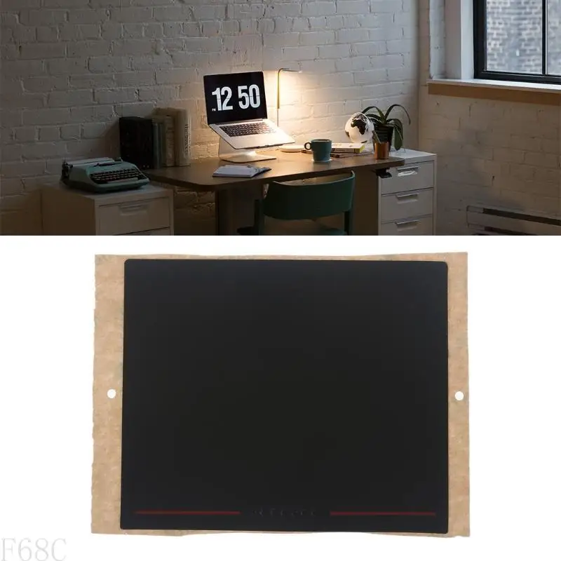 F68C Adesivo touchpad autentico f68c per X240 X240S X250 X260 X270 X230S (confezione 1, 8.7x6,7 nero)