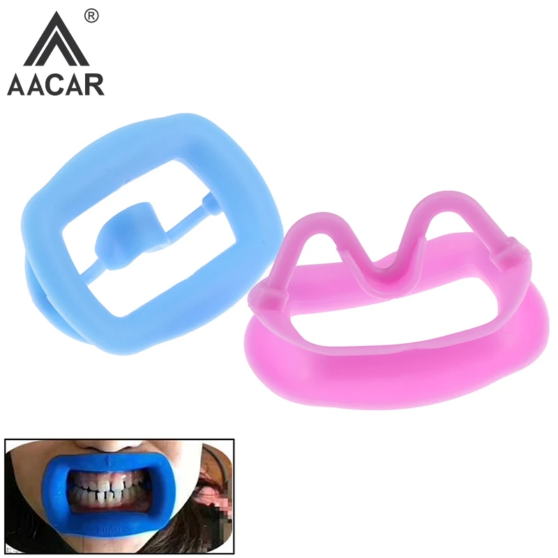 1pc Silicone Dental Mouth Opener Retracor Intraoral Cheek Lip Retractor Mouth Opening Device Oral Care Dental Orthodontic Cheek