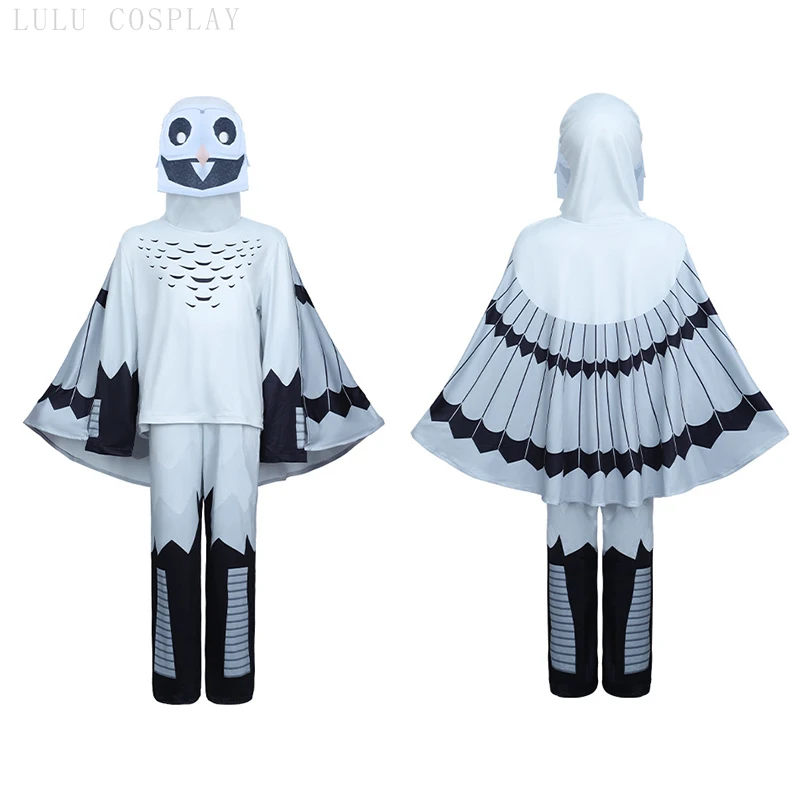 

Kids Owl Cosplay Costume Boys 99 Nights in The Forest Horriable Halloween Costumes Animals Nightmare Reindeer Performance Wear