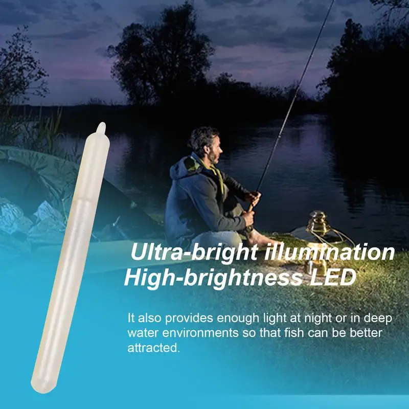 LED Underwater Fishing Light Underwater Crappie Lure Super Bright Waterproof Glowing Fish Attractor For Snook Crappie Kayaks