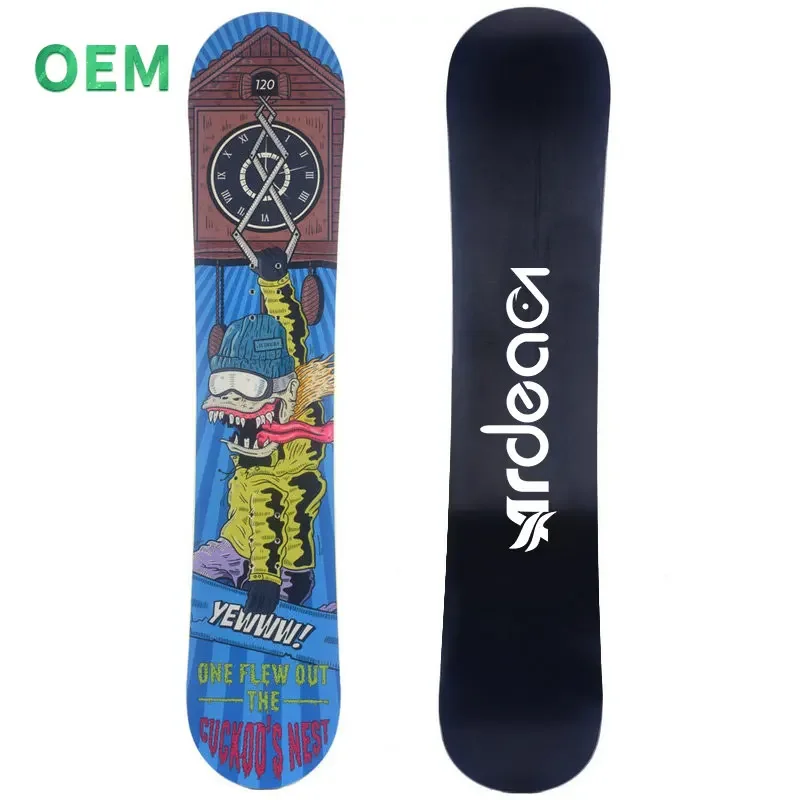 Professional Skis Shop Skiboards Mountain Freestyle China Factory Custom Ski Snowboard