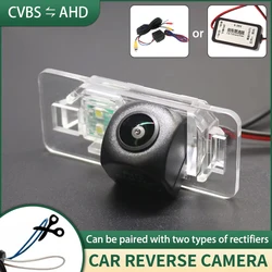 AHD Car Rear View Reverse Camera With Rectifier For BMW 1/3/7/5 Series E39 E46 E53 E82 E90 E91 X3 X5 X6 Waterproof Backup Camera