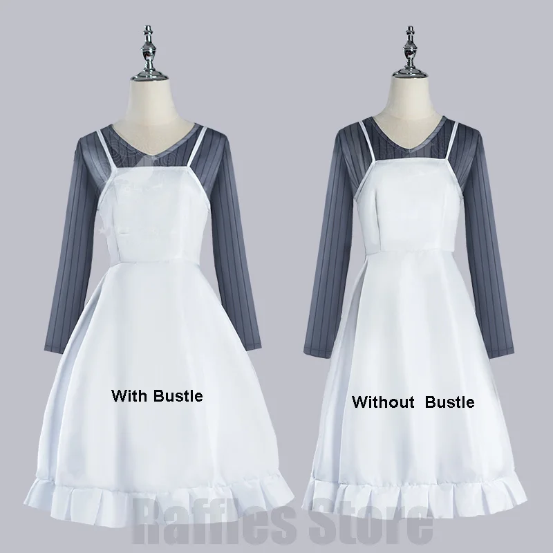 Ai Hoshino Cosplay Costume Anime OSHI NO KO Wig Lolita White Dress Halloween Role Play Clothes For Girl Women Home Daily Suit