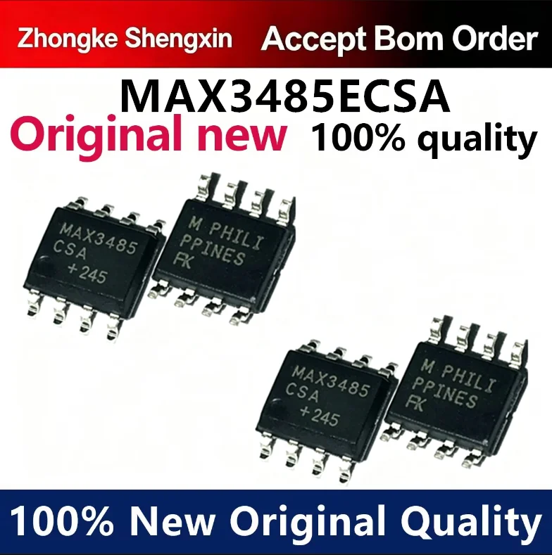 （5pcs-100pcs）Brand new original MAX3485ECSA MAX3485 RS-485/RS-422 transceiver patch SOP-8