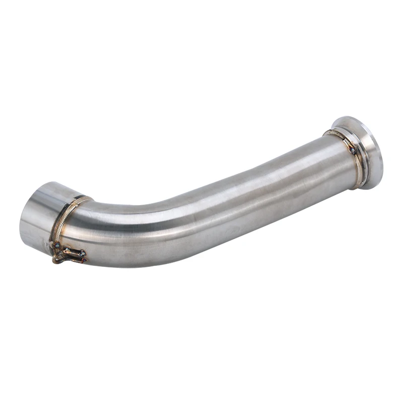 Motorcycle Exhaust System Front Link Pipe Tube Tips Titanium Alloy Modified For Super Duke 990 2024-2027
