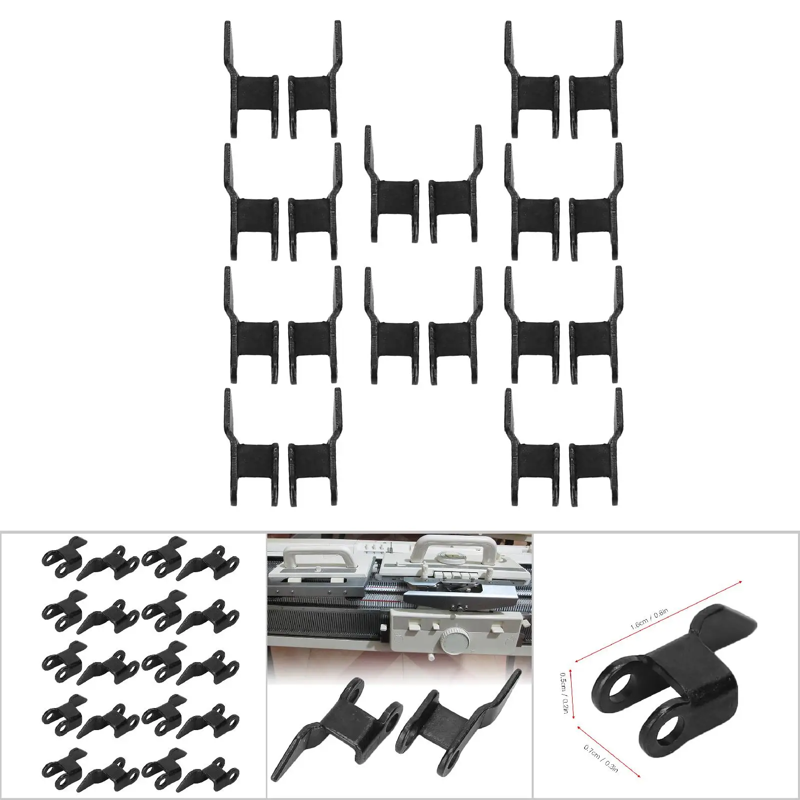 

10 Pairs Of Left And Right Lift Cam For Brother KH868Knitting Machine KH860 KH868 KH894 KH940