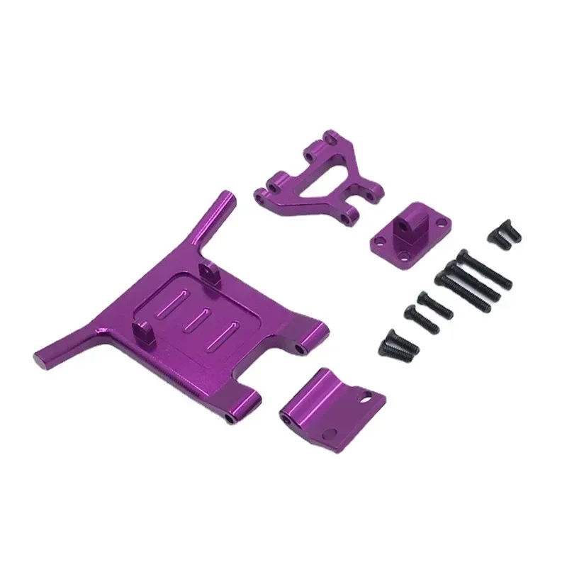 Protezione anteriore e paraurti RC in lega di alluminio per Wltoys 124016 124019   Parti di accessori fai da te per passeggino per auto