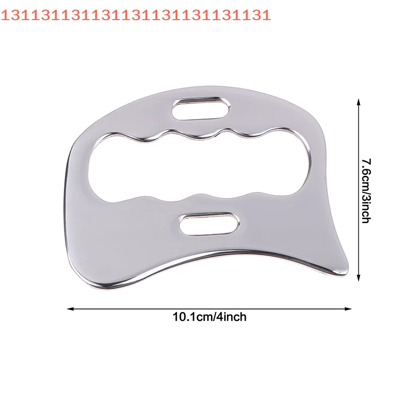 Scraping Massage Technique Professional Stainless Steel Gua Sha Massage Tool for Soft Tissue Mobilization