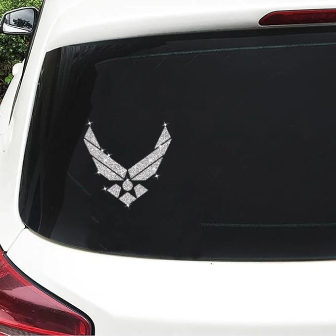 Flash Silver Stickers Air Force Car Decals Car Stickes