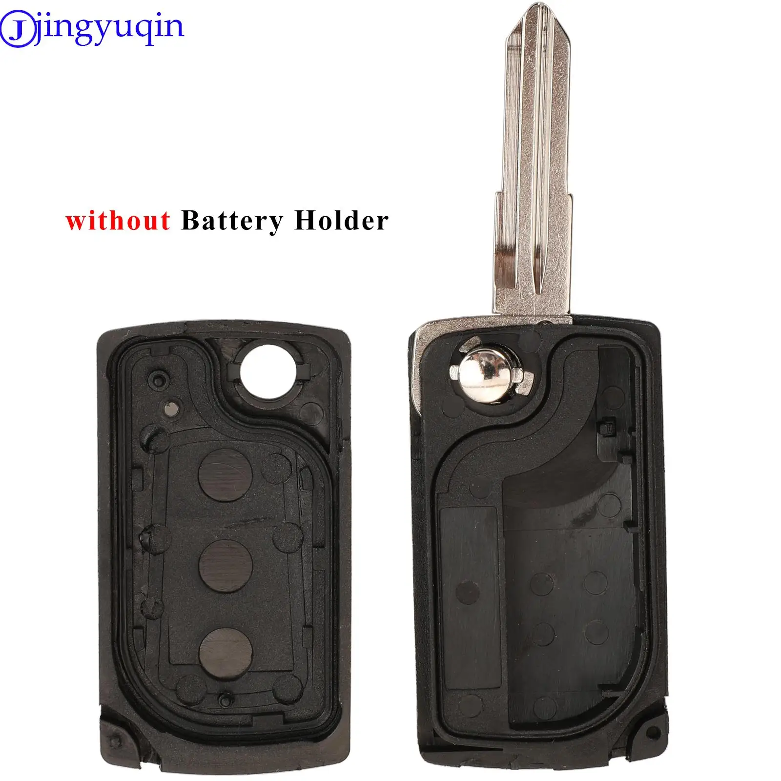 jingyuqin 3 Buttons Flip Folding Remote Key Case Shell For Great Wall Hover Haval H3 H5 Keyless Entry Fob Key Cover Replacement