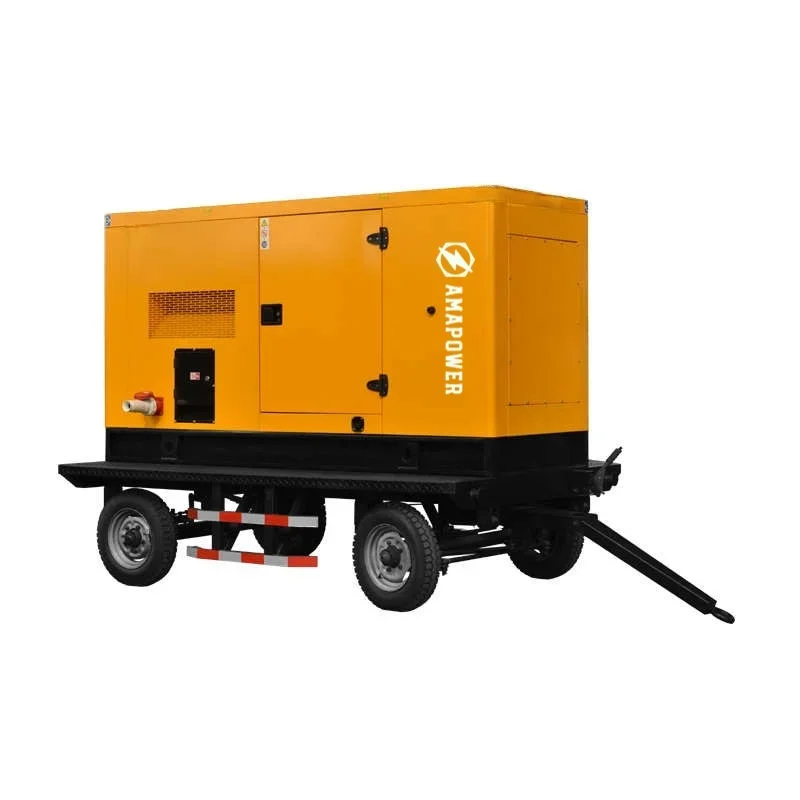 360kw/400kw Trailer/open/silent type Diesel Generator Set 50Hz-1500RPM with Cummins engine KTA19-G3